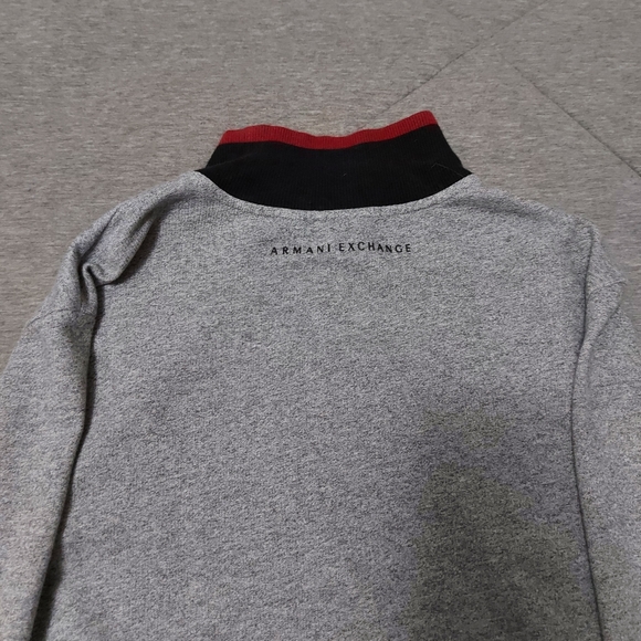 Armanie exchange Mens Zip Up sweatshirt - Picture 3 of 4